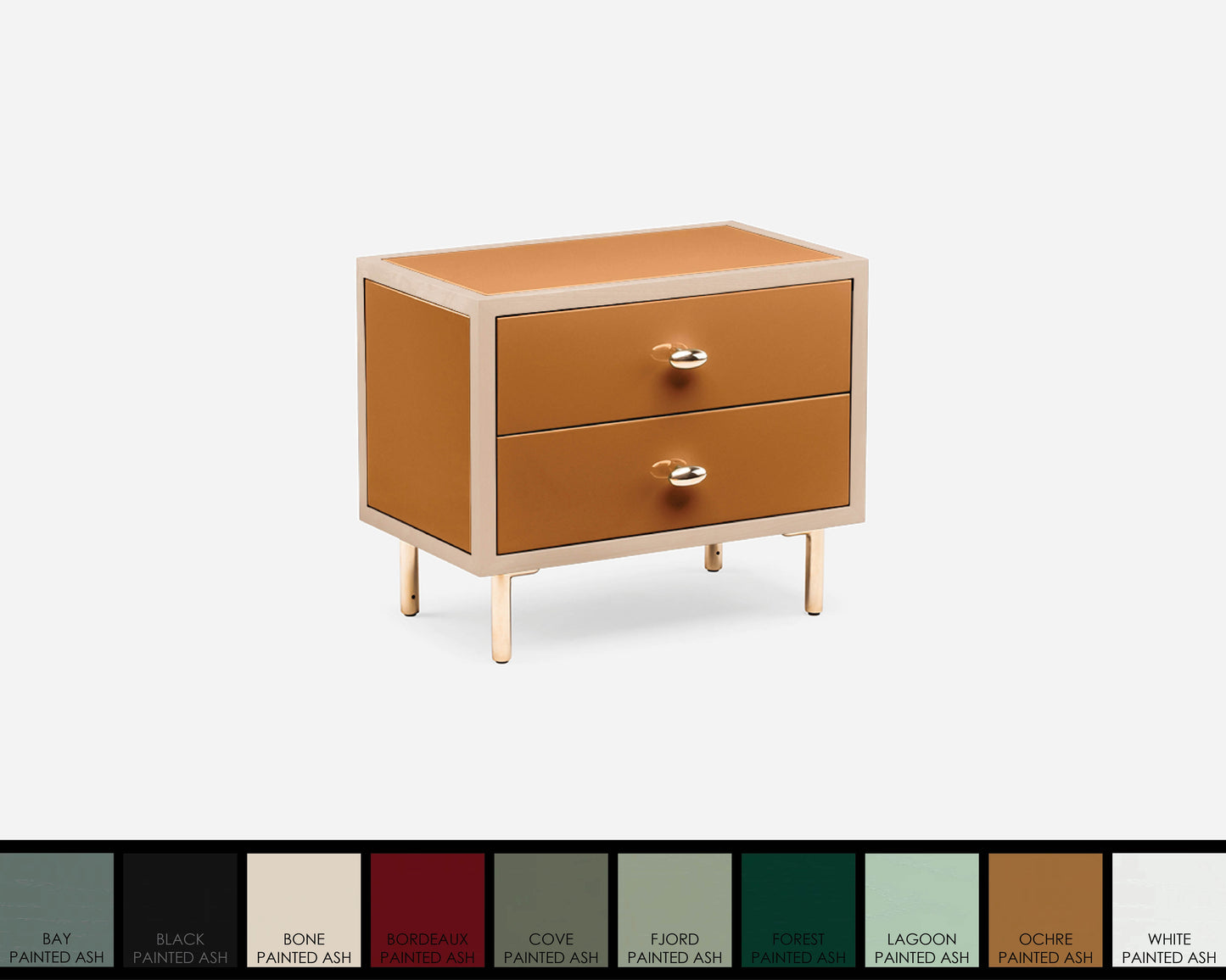 Classon Bedside Chest - Ash