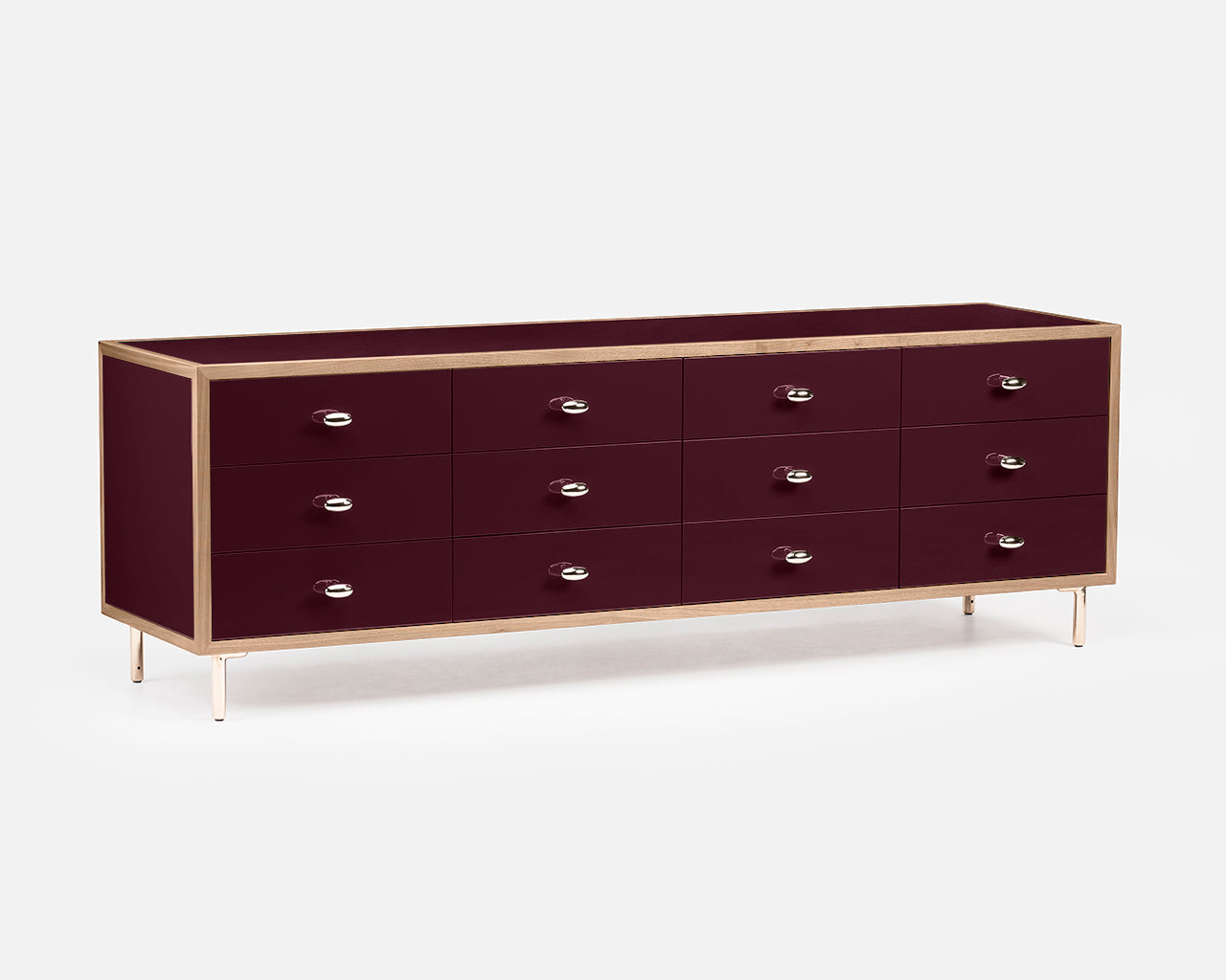 Classon Low Chest - Oak