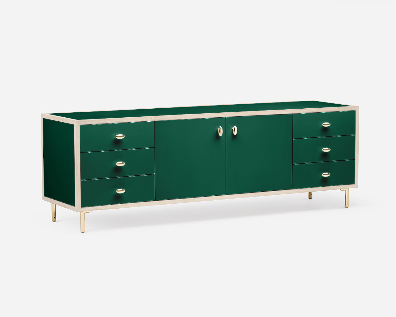 Classon Sideboard 2 Door/6 Drawer - Ash – Jason Miller Studio