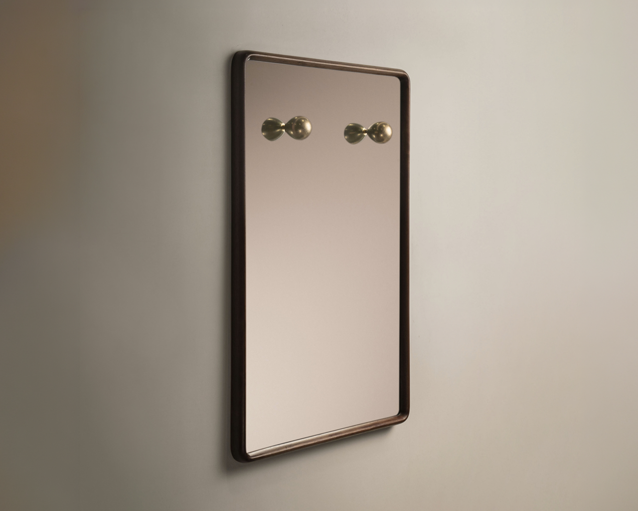 Knob Mirror - Rectangle